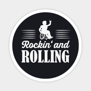 Rockin' and Rolling wheelchair users Magnet